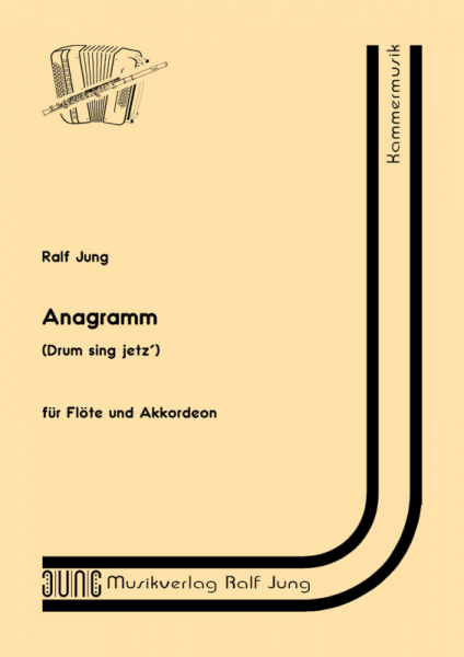 Anagramm (Drum sing jetz’)