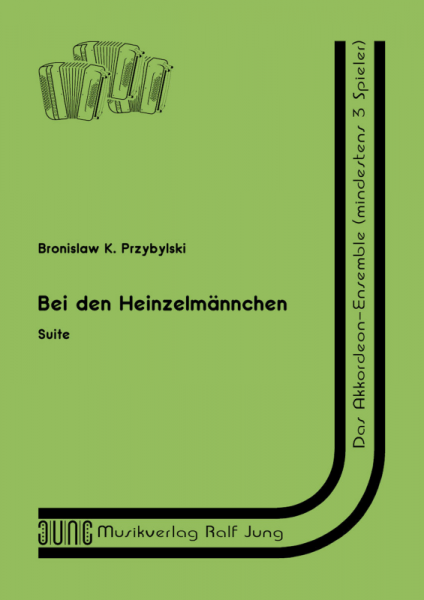 Bei den Heinzelmännchen (Partitur)