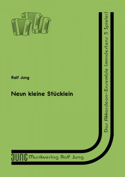 Neun kleine Stücklein (Partitur)