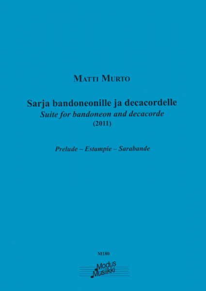 Suite for bandoneon and decacorde