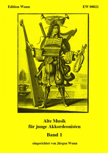 Alte Musik für junge Akkordeonisten, Band 1