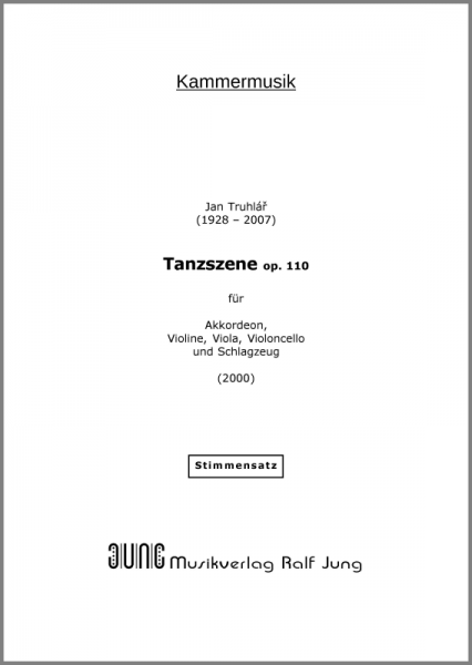 Tanzszene, op. 110 (Stimmen)