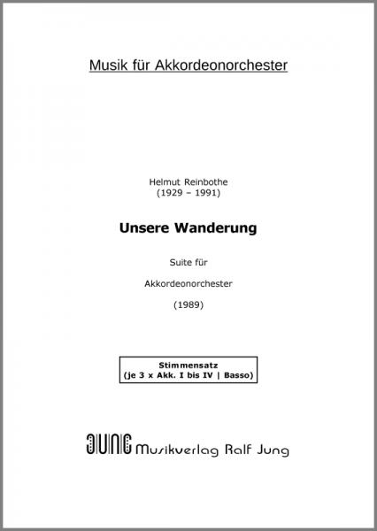 Unsere Wanderung (Stimmensatz, 13 Stimmen)