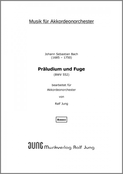 Komm, heiliger Geist, Herre Gott (BWV 651) (Ergänzungsstimme Basso)