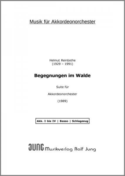 Begegnungen im Walde (Ergänzungsstimme)