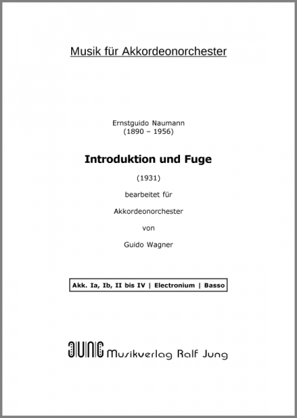 Introduktion und Fuge (Ergänzungsstimme)