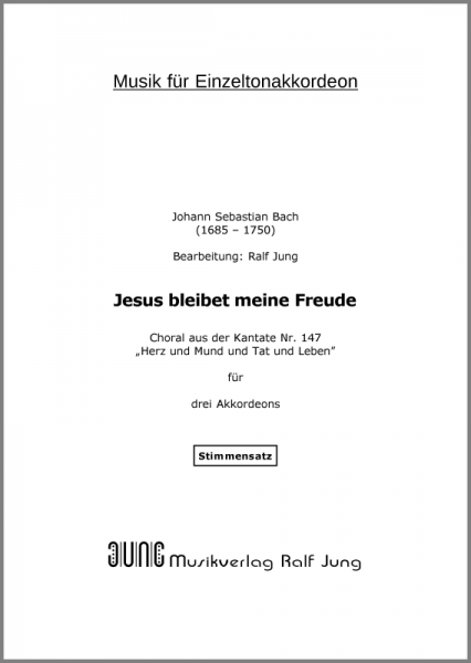 Jesus bleibet meine Freude (Stimmen)