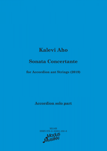 Sonata Concertante (Akkordeonstimme)