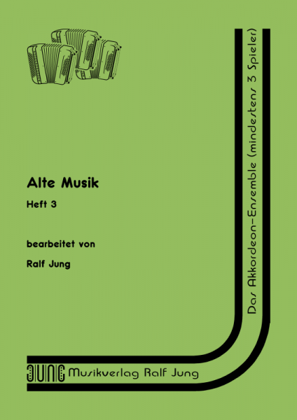 Alte Musik, Heft 3 (Partitur)