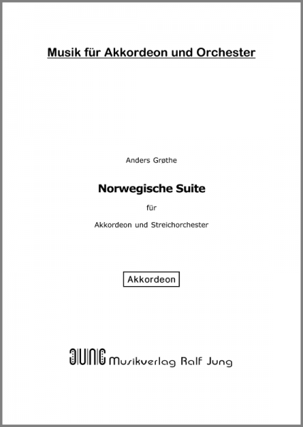 Norwegische Suite (Akkordeonstimme)