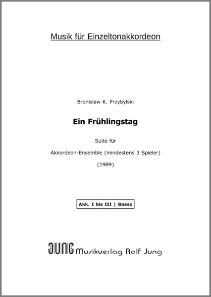 Ein Frühlingstag (Stimmen)