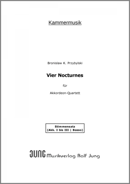 Vier Nocturnes (Stimmen)