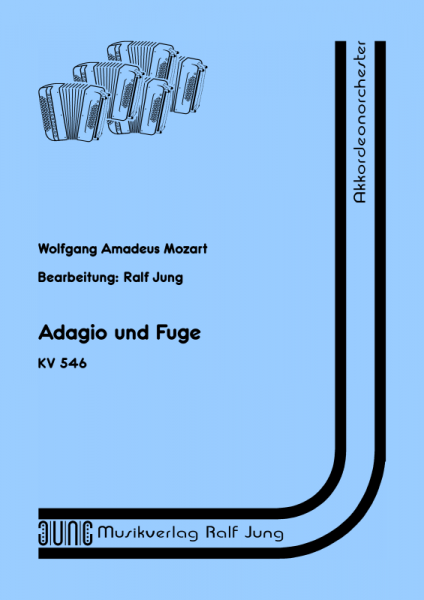 Adagio und Fuge (KV 546) (Partitur)