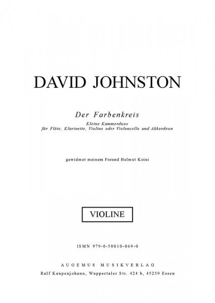 Der Farbenkreis (Violine)