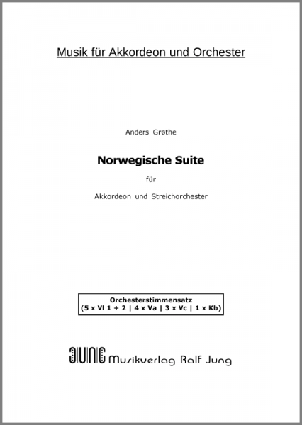 Norwegische Suite (Stimmensatz)