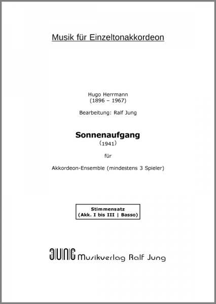 Sonnenaufgang (Stimmen)