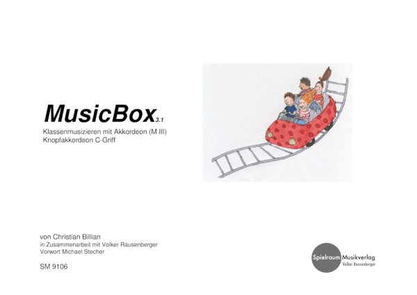 MusicBox (Schülerheft Einzeltonakkordeon, Knopfgriff)